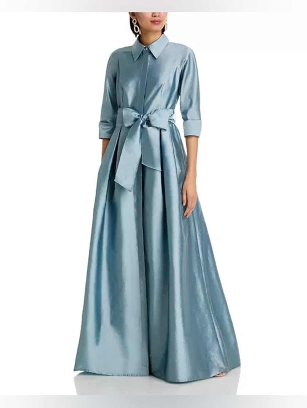 Teri Jon by Rickie Freeman
Taffeta Shirt Waist Gown